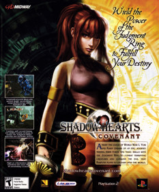 Shadow Hearts: Covenant - Advertisement Flyer - Front