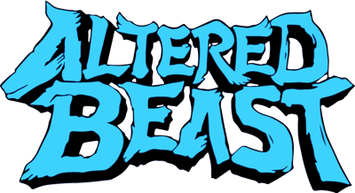 Altered Beast - Clear Logo Image