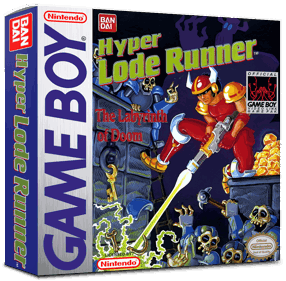 Hyper Lode Runner - Box - 3D Image