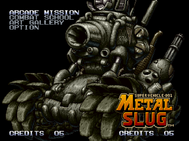Metal Slug - Screenshot - Game Title