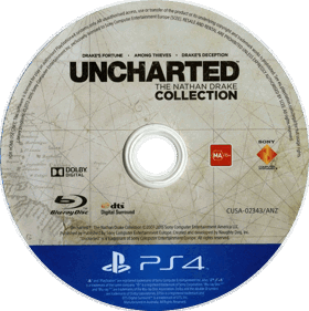 Uncharted: The Nathan Drake Collection - Disc