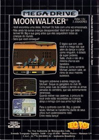 Michael Jackson's Moonwalker - Box - Back