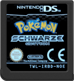 Pokémon Black Version - Cart - Front Image