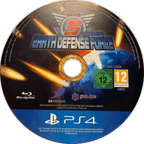 Earth Defense Force 5 - Disc