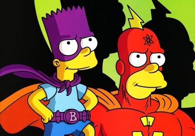 The Simpsons: Bartman Meets Radioactive Man - Fanart - Background