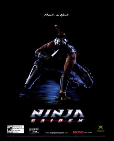 Ninja Gaiden - Advertisement Flyer - Front