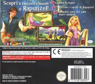 Tangled - Box - Back