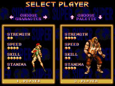 Final Fight GOLD: Super Extra - Screenshot - Game Select