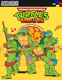 Teenage Mutant Ninja Turtles IV: Turtles in Time - Fanart - Box - Front