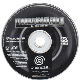F1 World Grand Prix II - Disc Image