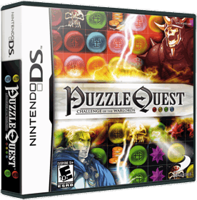 Puzzle Quest: Challenge of the Warlords - Box - 3D Image