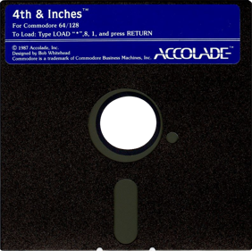 4th & Inches - Disc Image