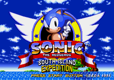 Sonic 1 : South Island Expedition (formerly Sonic 1 Definitive) - Screenshot - Game Title