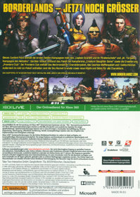 Borderlands 2: Add-On Content Pack - Box - Back