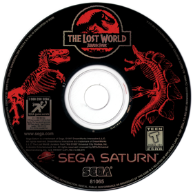 The Lost World: Jurassic Park - Disc Image