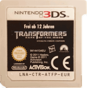 Transformers: Dark of the Moon: Stealth Force Edition - Cart - Front