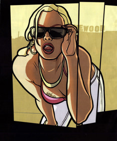 Grand Theft Auto: San Andreas - Advertisement Flyer - Front