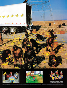 Ape Escape - Advertisement Flyer - Front