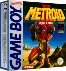 Metroid II: Return of Samus - Box - 3D