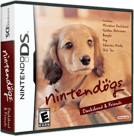 Nintendogs: Dachshund & Friends - Box - 3D Image