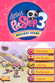 Littlest Pet Shop 3: Biggest Stars Pink Team - Screenshot - Game Title