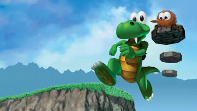 Croc: Legend of the Gobbos (1998) - Fanart - Background
