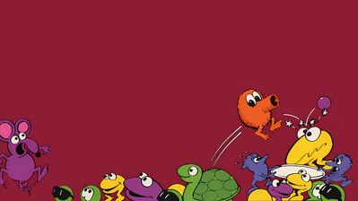 Q*bert's Qubes - Fanart - Background