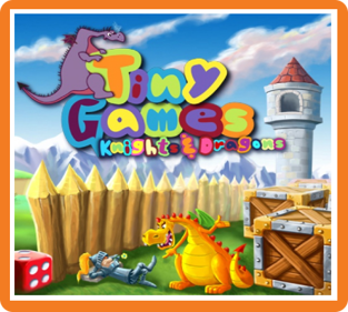 Tiny Games: Knights & Dragons - Box - Front