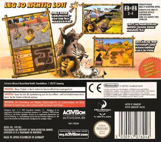 Madagascar Kartz - Box - Back