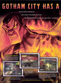 Batman: Rise of Sin Tzu - Advertisement Flyer - Front