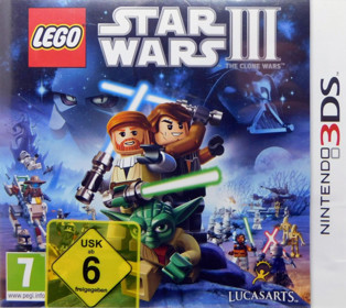 LEGO Star Wars III: The Clone Wars - Box - Front