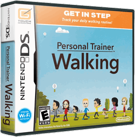 Personal Trainer: Walking - Box - 3D Image