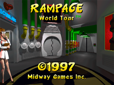 Rampage World Tour - Screenshot - Game Title Image