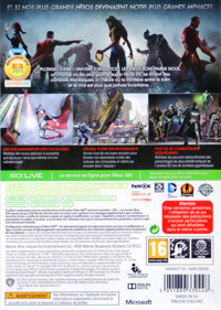 Injustice: Gods Among Us - Box - Back