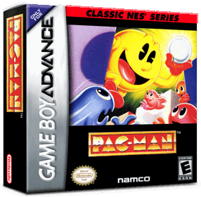 Classic NES Series: Pac-Man - Box - 3D