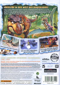 Ice Age: Dawn of the Dinosaurs - Box - Back