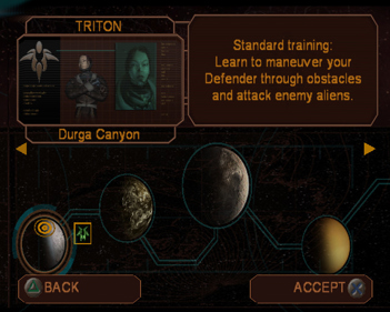 Defender - Screenshot - Game Select