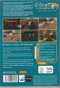 Fighting Force - Box - Back