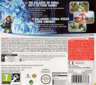 LEGO Legends of Chima: Laval's Journey - Box - Back