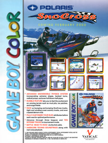 Polaris SnoCross - Advertisement Flyer - Front
