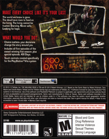 The Walking Dead: The Complete First Season - Box - Back Image