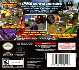 Sideswiped - Box - Back Image