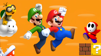 Newer Super Mario Bros. DS - Fanart - Background