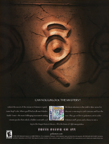 Pokémon Crystal Version - Advertisement Flyer - Front