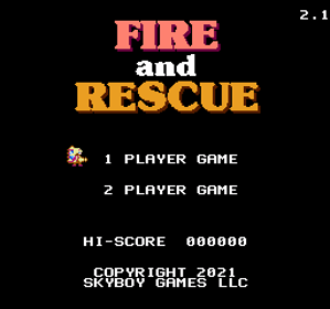 Fire and Rescue - Screenshot - Game Title Image