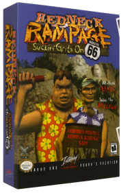 Redneck Rampage: Suckin' Grits on Route 66 - Box - 3D