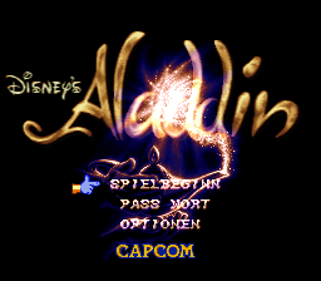 Disney's Aladdin - Screenshot - Game Title