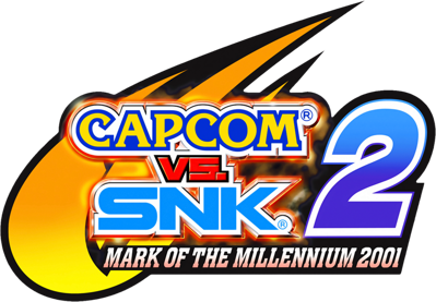 Capcom vs. SNK 2: Mark of the Millennium 2001 - Clear Logo