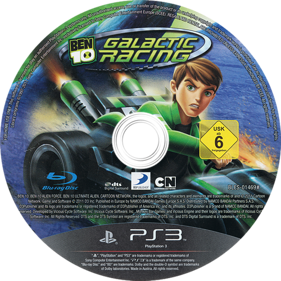 Ben 10: Galactic Racing - Disc Image
