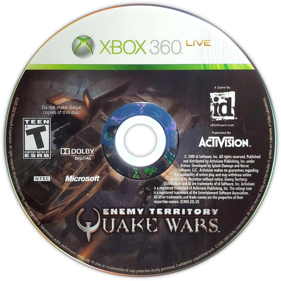 Enemy Territory: Quake Wars - Disc
